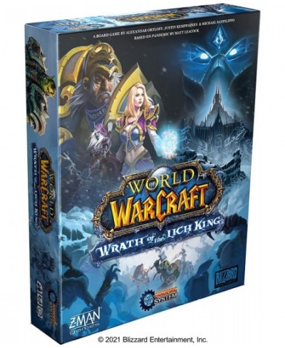 Pandemic World of Warcraft Wrath of The Lich King Board Game | Strategy Game | Cooperative Board Game for Adults and Teens | ...