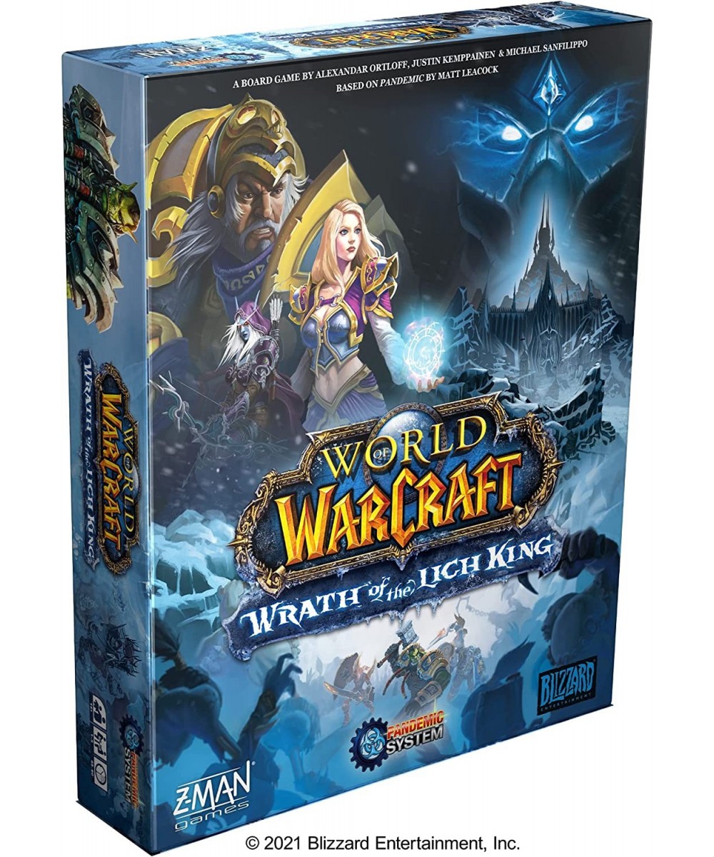 Pandemic World of Warcraft Wrath of The Lich King Board Game | Strategy Game | Cooperative Board Game for Adults and Teens | ...