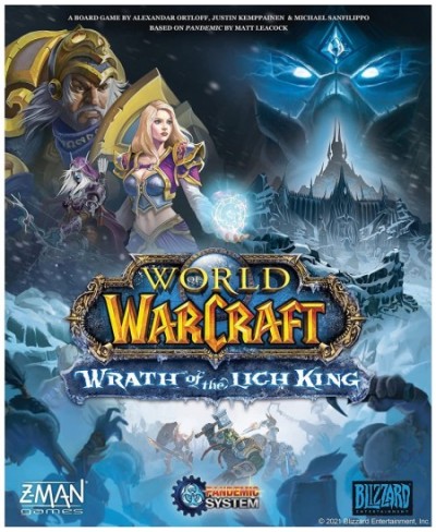 Pandemic World of Warcraft Wrath of The Lich King Board Game | Strategy Game | Cooperative Board Game for Adults and Teens | ...