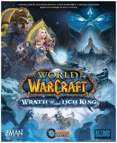 Pandemic World of Warcraft Wrath of The Lich King Board Game | Strategy Game | Cooperative Board Game for Adults and Teens | ...