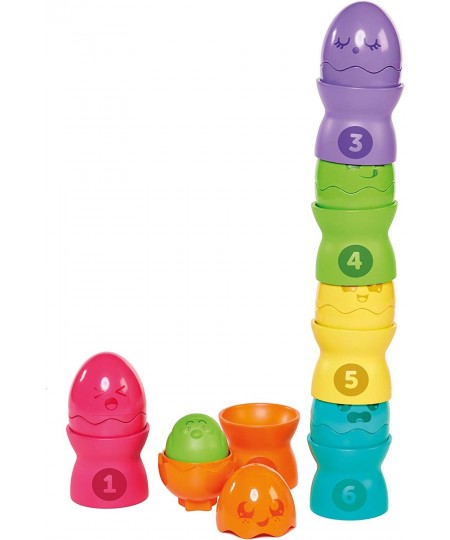 Toomies Hide & Squeak Eggstension Egg Stackers $43.89 - Early Development & Activity Toys