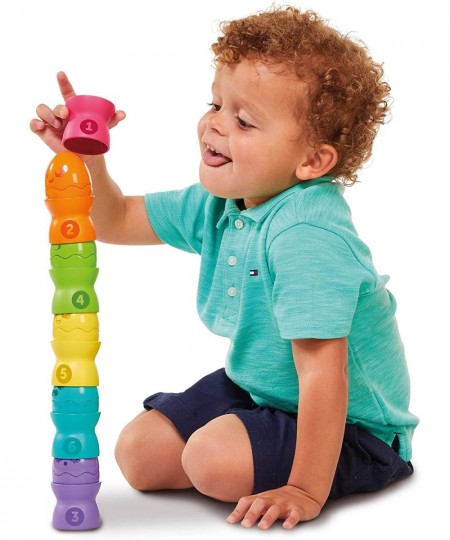 Toomies Hide & Squeak Eggstension Egg Stackers $43.89 - Early Development & Activity Toys