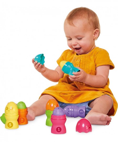 Toomies Hide & Squeak Eggstension Egg Stackers $43.89 - Early Development & Activity Toys