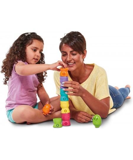 Toomies Hide & Squeak Eggstension Egg Stackers $43.89 - Early Development & Activity Toys