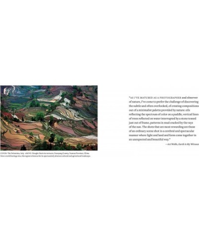 Jigsaw Puzzle Art Wolfe Photographer: Rice Terraces 1 000 Pieces 20" x 27" - with Exclusive Book - Great for Photography & Na...