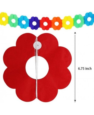 28 PCs Cinco De Mayo Fiesta Hanging Swirls Mega Pack with Strings Honeycomb Table Centerpiece Tissue Pom Paper Flowers & Back...