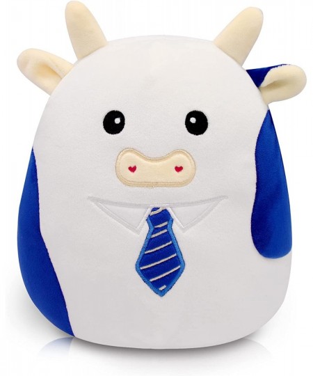 Cow Stuffed Animals Cow Plushie Toy 10Inch Cute Cow Plush Pillow Toy Soft Cow Plush Stuffed Animal Cow Doll Gift for Kids Bir...