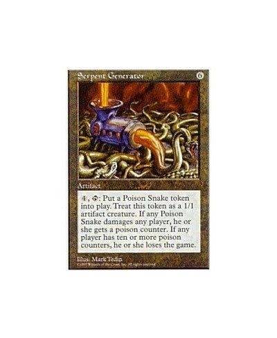 Serpent Generator - Fifth Edition $12.46 - Card Games