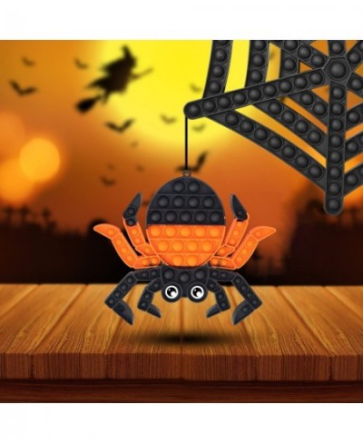 13 Inch 2 PACK Halloween Pop it Fidget Toy Big Pumpkin Puzzles Popper Halloween Fidget Bulk and Pack Reduce Stress and Anxiet...