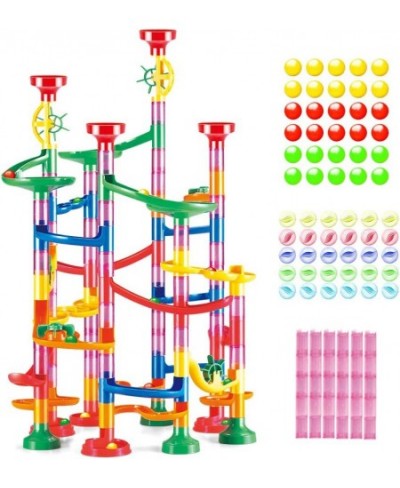 Marble Run Roll - Educational Construction Maze Block. Big Circle and Double Back Pieces for More Hang Time - 169 Pieces. Age...