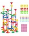 Marble Run Roll - Educational Construction Maze Block. Big Circle and Double Back Pieces for More Hang Time - 169 Pieces. Age...