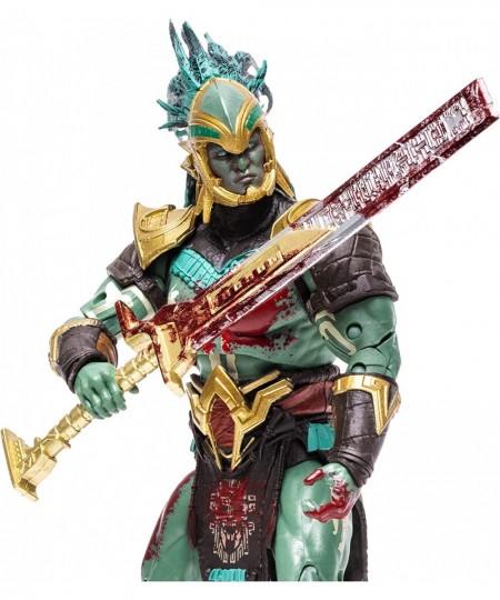 Mortal Kombat Kotal Kahn (Bloody) 7" Action Figure with Accessories $32.49 - Action Figures