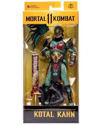 Mortal Kombat Kotal Kahn (Bloody) 7" Action Figure with Accessories $32.49 - Action Figures