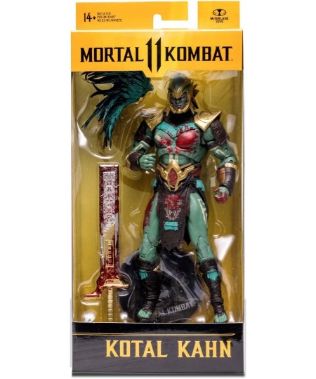 Mortal Kombat Kotal Kahn (Bloody) 7" Action Figure with Accessories $32.49 - Action Figures