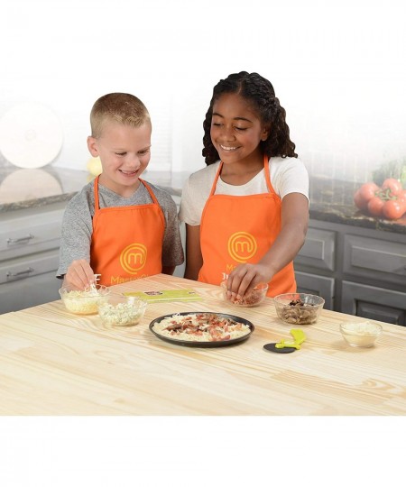 Pizza Cooking Set - 5 Pc Kit Includes Real Cookware for Kids and Recipes $46.85 - Toy Kitchen Products