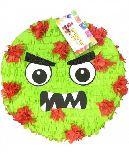 Corona Pinata Virus Green Color Covid Theme Party Covid Themed Birthday Quarantined Birthday Stay Safe Party You Are Not Invi...