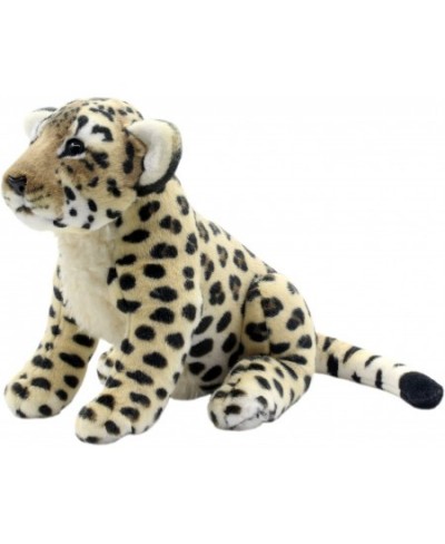 Stuffed Animals Leopard Toys Plush Tiger Lion Sitting 10 Inch (Brown Cheetah) $35.15 - Stuffed Animals & Teddy Bears