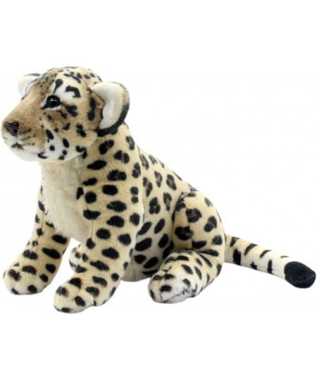 Stuffed Animals Leopard Toys Plush Tiger Lion Sitting 10 Inch (Brown Cheetah) $35.15 - Stuffed Animals & Teddy Bears