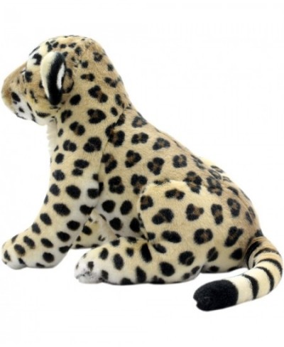 Stuffed Animals Leopard Toys Plush Tiger Lion Sitting 10 Inch (Brown Cheetah) $35.15 - Stuffed Animals & Teddy Bears