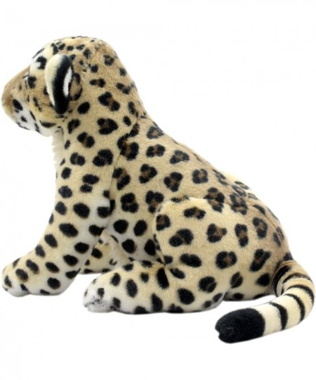 Stuffed Animals Leopard Toys Plush Tiger Lion Sitting 10 Inch (Brown Cheetah) $35.15 - Stuffed Animals & Teddy Bears