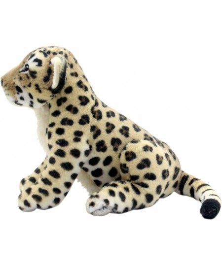 Stuffed Animals Leopard Toys Plush Tiger Lion Sitting 10 Inch (Brown Cheetah) $35.15 - Stuffed Animals & Teddy Bears