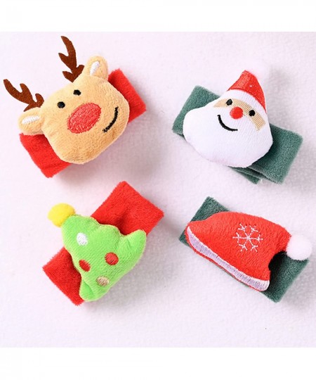 3 Pieces Christmas Slap Bracelets for Kids Santa Claus Snowman Reindeer Wristband Xmas Decorations for Girls and Boys 3 Pcs $...