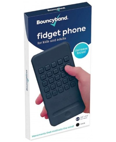 Bouncyband Fidget Phone – Realistic Smart Phone and Sensory Device ADHD Toys for Increasing Focus Relieving Anxiety and More ...