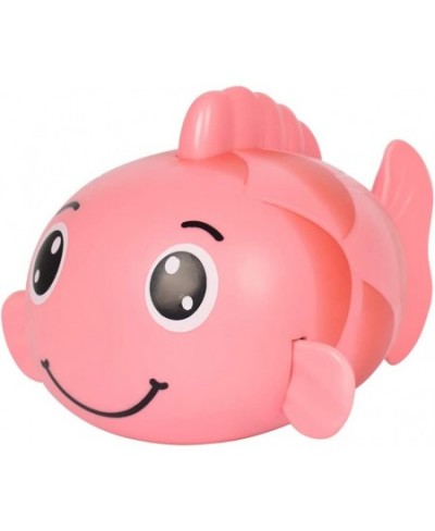 Kids Bath Toy Wind-up Swimming Carp Floating Water Toy Cute Little Carp Clockwork Fish Bathtub Toy for Toddlers (Pink) $16.89...