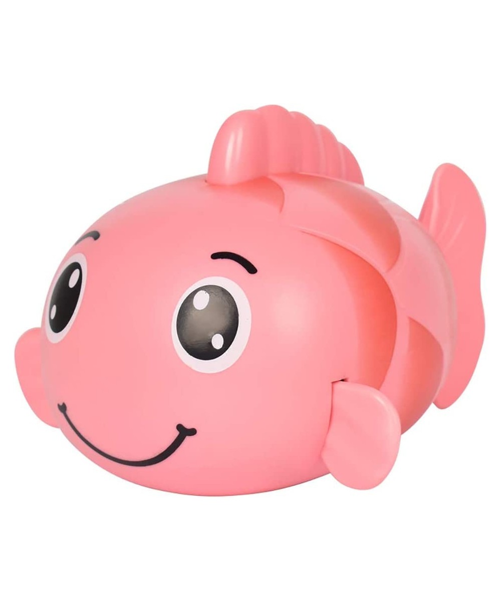 Kids Bath Toy Wind-up Swimming Carp Floating Water Toy Cute Little Carp Clockwork Fish Bathtub Toy for Toddlers (Pink) $16.89...