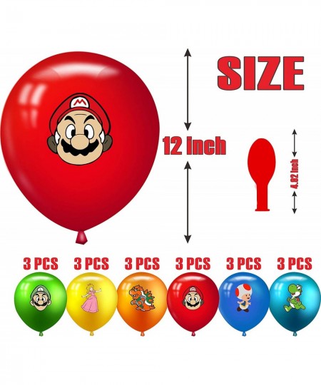 Super Mario Party Favor Party Decorations Super Mario party Themed Flatware Banner Balloons Plates Spoons Fork knives Napkins...