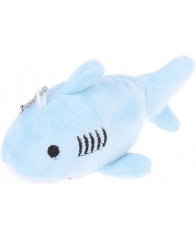 Shark Plush Keychain Stuffed Animal Toy Cartoon Backpack Keychain Pendant Cute Decorative Plush Toy Accessory(Blue) Medium $1...