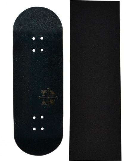 Prolific Wooden Fingerboard Deck Black Mamba - 32mm x 97mm - Handmade Pro Shape & Size - Five Plies Wood Veneer - Includes Pr...