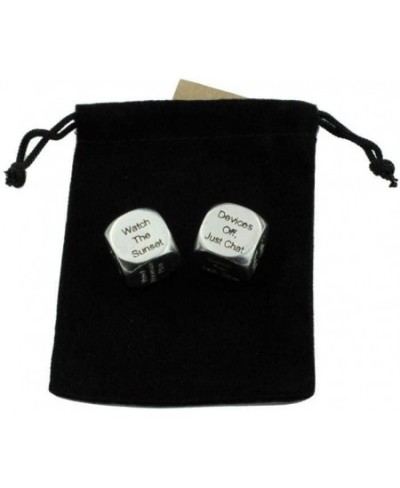 24 Year Anniversary Metal Date Night Dice - Create a Unique 24th Anniversary Date Night $30.28 - Game Accessories