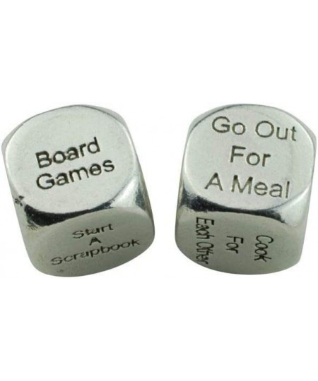 24 Year Anniversary Metal Date Night Dice - Create a Unique 24th Anniversary Date Night $30.28 - Game Accessories