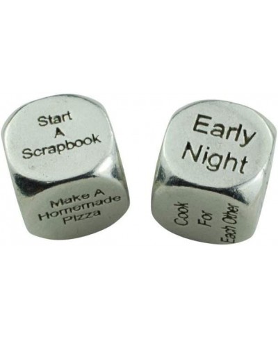 24 Year Anniversary Metal Date Night Dice - Create a Unique 24th Anniversary Date Night $30.28 - Game Accessories