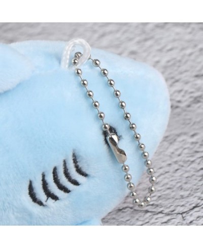 Shark Plush Keychain Stuffed Animal Toy Cartoon Backpack Keychain Pendant Cute Decorative Plush Toy Accessory(Blue) Medium $1...