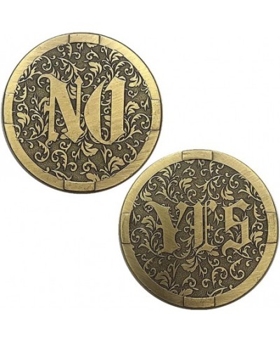 Yes No Challenge Coin Medallion Decision Maker Coin Souvenir Collector (Gold) $18.08 - Novelty Coins