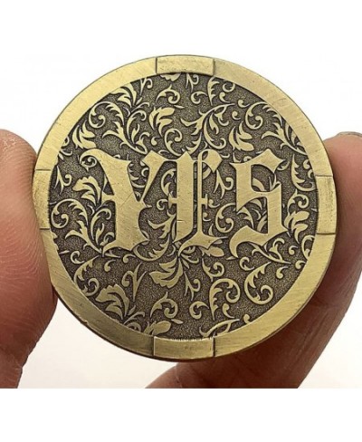 Yes No Challenge Coin Medallion Decision Maker Coin Souvenir Collector (Gold) $18.08 - Novelty Coins