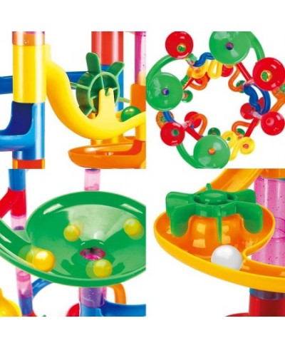 Marble Run Roll - Educational Construction Maze Block. Big Circle and Double Back Pieces for More Hang Time - 169 Pieces. Age...