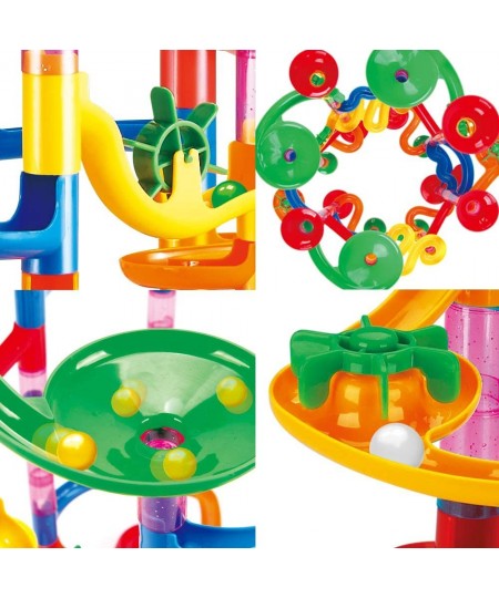 Marble Run Roll - Educational Construction Maze Block. Big Circle and Double Back Pieces for More Hang Time - 169 Pieces. Age...