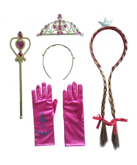 Girls Snow Queen Princess Costume Accessories Anna Opt2 $24.55 - Kids' Dress-Up Accessories