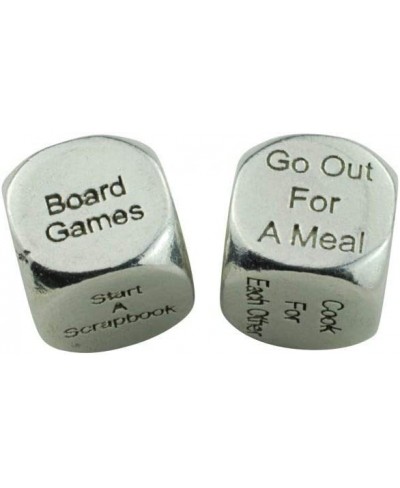 17 Year Anniversary Metal Date Night Dice - Create a Unique 17th Anniversary Date Night $28.86 - Game Accessories