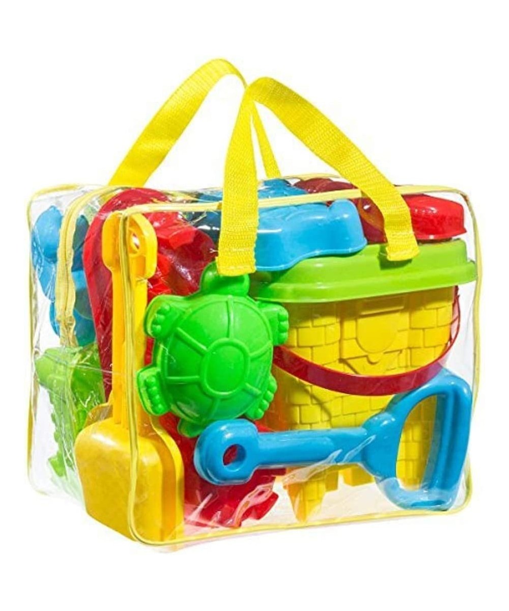 Beach Sand Toy Set Models & Molds Bucket Shovels Rakes Pull Strings Zippered Bag Colors May Vary $40.58 - Sandboxes & Beach Toys