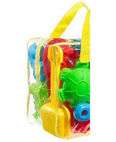 Beach Sand Toy Set Models & Molds Bucket Shovels Rakes Pull Strings Zippered Bag Colors May Vary $40.58 - Sandboxes & Beach Toys