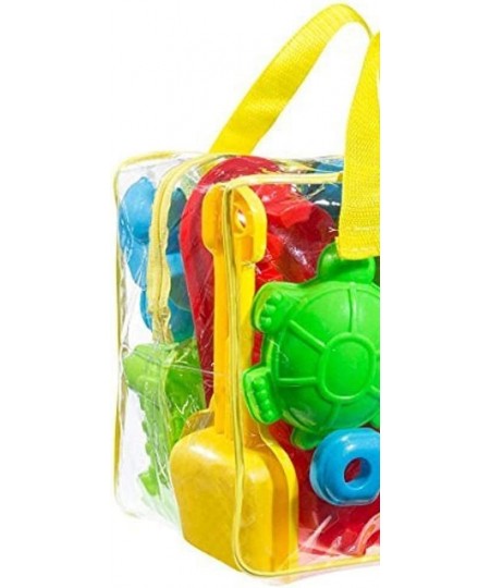 Beach Sand Toy Set Models & Molds Bucket Shovels Rakes Pull Strings Zippered Bag Colors May Vary $40.58 - Sandboxes & Beach Toys