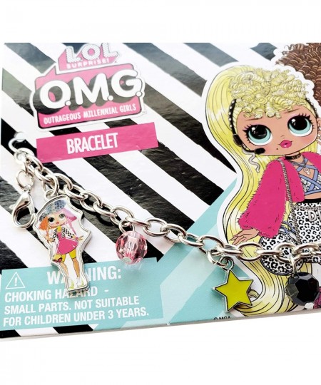 Girls Beaded Charm Bracelet $15.07 - Kids' Dress-Up Accessories