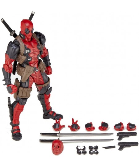 Deformable Deadpool Classics Action Figure Toy Collection Model for Boy Children Xmas Gift Toy 6.2inch Have Multiple Expressi...