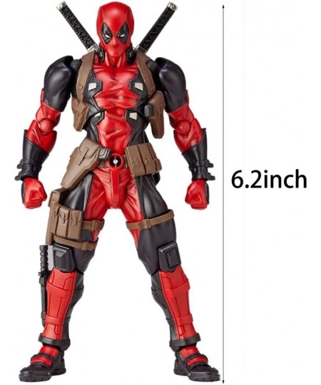 Deformable Deadpool Classics Action Figure Toy Collection Model for Boy Children Xmas Gift Toy 6.2inch Have Multiple Expressi...