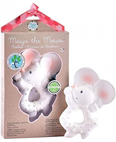 Tikiri Meiya The Mouse Teether (White) $27.29 - Baby Teether Toys