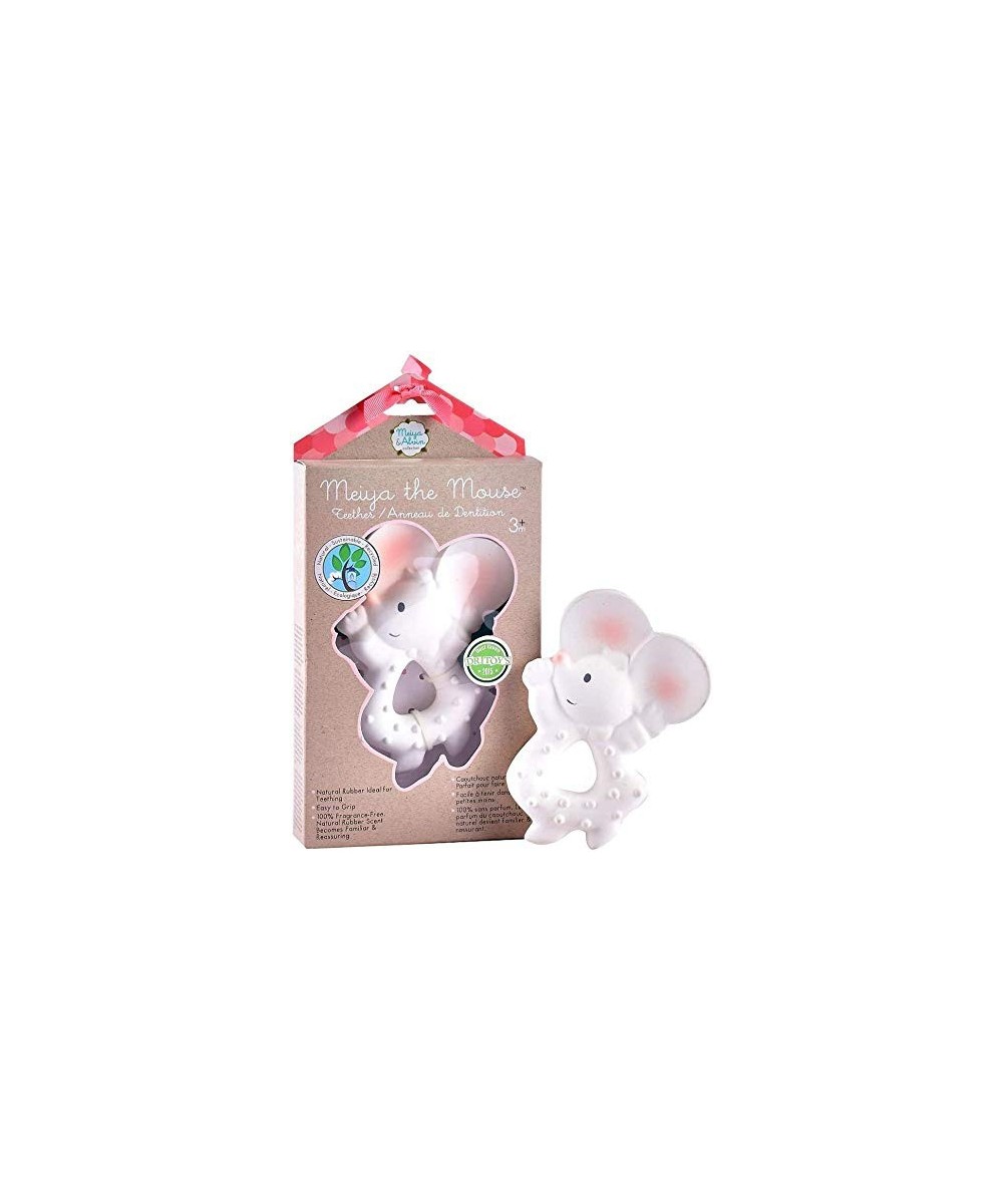 Tikiri Meiya The Mouse Teether (White) $27.29 - Baby Teether Toys